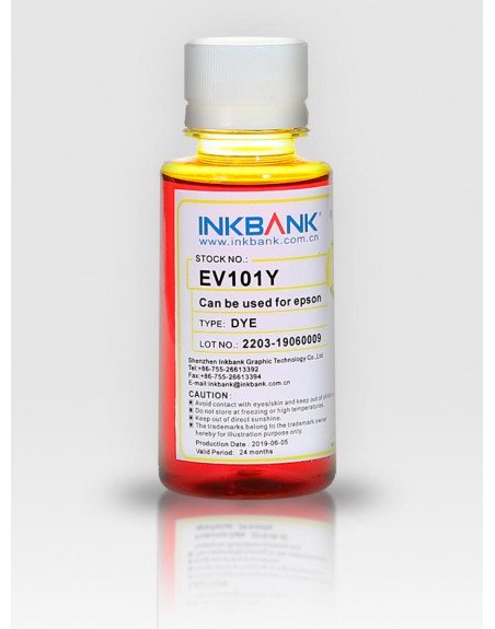 Inkbank Epson Dye UV Universal Yellow