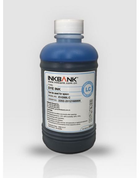Inkbank Epson Dye UV Universal Light Cyan